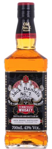 Jack Daniel's Sour Mash Tennessee Whiskey LEGACY EDITION No. 2 - BLACK DESIGN 43% Vol. 0,7l