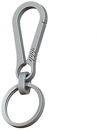 DONGKER Titan Karabiner, Schlüsselanhänger Clip, Karabinerschlüsselhalter Karabiner mit Schnellverschluss für Schlüsselanhänger für Herren