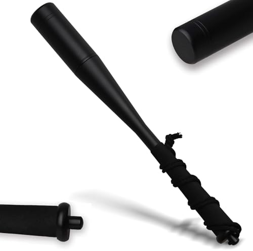 JSHANMEI Fishing Priest Metal Fly Fishing Bat Fish Whacker Fish Hammer Knock Tool Fish Bat Sticks with Lanyard