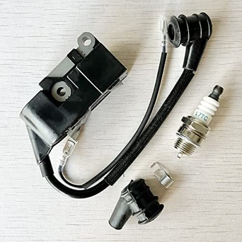 For 45CC 52CC 58CC 4500 5200 5800 Chainsaw Ignition Coil Spark Plug Cap Parts (Accessories update)