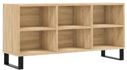 vidaXL TV-Schrank Sonoma-Eiche 103,5x30x50 cm Holzwerkstoff