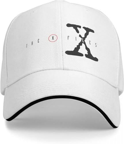 BDJYHACP Baseballkappe Snapback Sonnenhut X Files Baseball Cap The X Files Stilvolle Herren Trucker Hat University Hysterese Männer Frauen