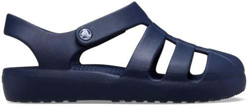 Crocs Unisex Kinder Classic Fisherman K Sandalen, Navy, 29/30 EU