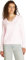 Tommy Hilfiger Damen Pullover Jersey V-Neck Strickpullover, Rosa (Light Pink), L