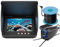 Unterwasser-Angelkamera,Visueller Fischfinder,Angelkamera,4,3 Zoll-HD-Bildschirm Unterwasser Kamera, Fishfinder,IP67 wasserdicht und 12 Infrarot-LED,für EIS, Fluss und Boot(15M Cable)