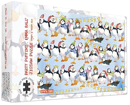 Party Puffin 1000 Jigsaw Boxed Jigsaw JIG34