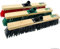 Set Of 2 Wooden Pvc Cleaning Brush Head - 45Cm Stiff Bristles Head | Broom, Replacement Heads, Indoor Outdoor Household Diy | Assorted Colours, Sweeping Cleaner