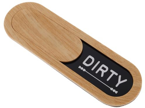 Beaupretty Magnetisches Geschirrspüler Schild Doppelseitiger Clean Dirty Indikator für Einfache Küchenorganisation Platzsparend und Sicher Haftend für Zuhause und Büro