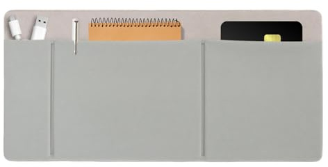 Halterung für Externe Festplatten – Kabelmanagementtasche mit 3 – Klebehalterung für Laptop-Festplatten für die Organisation von Büro, Reise und Zuhause