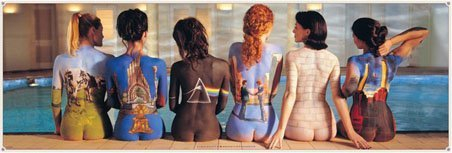 Pink Floyd Back Catalogue Poster Kampagne Musik, 158 x 53 cm