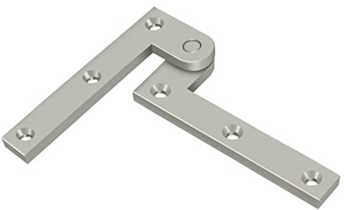 Deltana PH35U15 Solid Brass 3 7/8-Inch x 5/8-Inch x 1/4-Inch Pivot Hinge