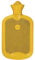 Sänger FSC 100% 2,0 Liter Gummi-Wärmflasche, Farbe: gelb