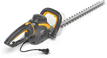 Stiga SHT 600 - Tagliasiepi elettrico 600 W con doppia lama in acciaio da 55 cm e impugnatura rotante a 180°
