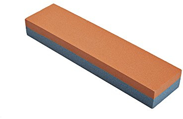Bora Piedra de afilar de 20 cm para afilar cuchillos, piedra de afilar dos caras, combinación gruesa fina, óxido de aluminio, piedra húmeda para afilar herramientas de carpintería 501060