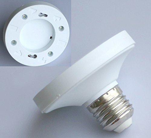 E27 auf GX53 Lampeadapter Sockeladapter Lampesockel Fassungadapter Glühbirne