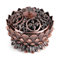 Lotus Shape Alloy Incense Burner Home Holder Crafts Room Decor, Made of Alloy, Lotus Flower Shape, Ancient Style, Home Decoration, Craft Ornament for Home, Classical Furnishing