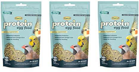 Higgins Protein Egg Food, 5 Ounces, for All Birds (3 Pack - 5 Ounces)