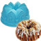 Chikanb Moule à Gâteau Réutilisable, Forme de Couronne de Château Unique, Moule en Silicone, Moule à Gâteau Antiadhésif, Décoration de Gâteaux DIY Moule pour Fête d'anniversaire Enfant