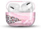 Cute Hülle Kompatibel mit AirPods Pro, Stylische Hart PC Vollständige Schutzhülle mit Marmor Leopardenmuster Tragbare Leichte Stoßfeste Schutzhülle für AirPods Pro Ladehülle.