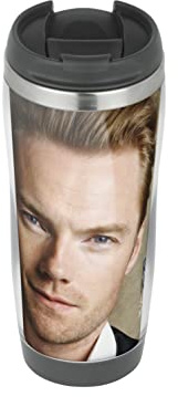 Profiles Ronan Keating Young - Travel Mug, Thermal Insulated Cup for Hot and Cold Beverages Drinks