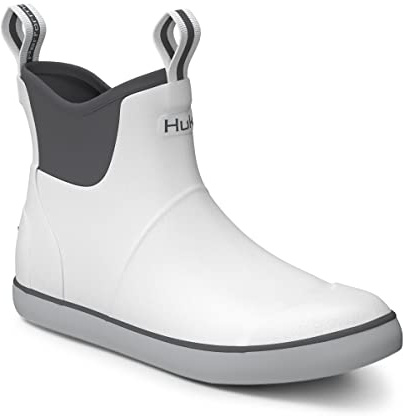 HUK Womens Rogue Wave Shoe | High-performance Fishing & Deck Boot, Solid - White, 9
