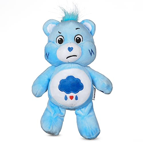 Care Bear for Pets Pet Plüsch Quietschspielzeug Grumpy Bear, 22,9 cm mit Quietscher innen und knisternden Ohren | Grumpy Bear for Dogs Quietschendes Plüschtier | Sammlerstück Hundespielzeug (FF19789)