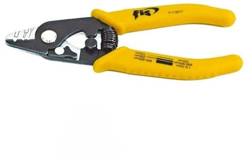 TAWA Pince à dénuder FIS ambidextre fibre optique pour gaines 250um, 900um, 2mm, 3mm