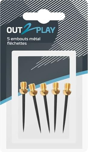 5 Metall-Dart-Spitzen