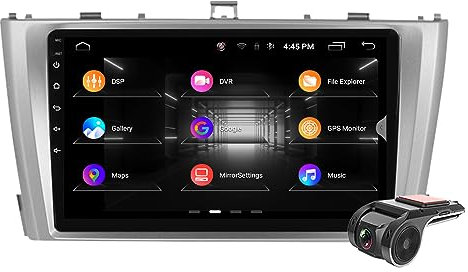 8 Core 9 32GB Android 12 Autoradio DAB+Radio CarPlay Navi GPS Für Toyota Avensis 2008-2015 9 Zoll HD Touchscreen Autoradio Bluetooth DAB+Radio WiFi,FM RDS Radio+Lenkradkontrolle DSP USB