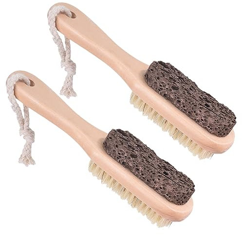 minkissy 4stücke Teiliges Fußpflege Bimsstein Fußbürste Zur Hornhautentfernung Effektive Pediküre-hornhautpflege Für Männer Und Frauen Tragbar Und Leicht Für Weiche Füße