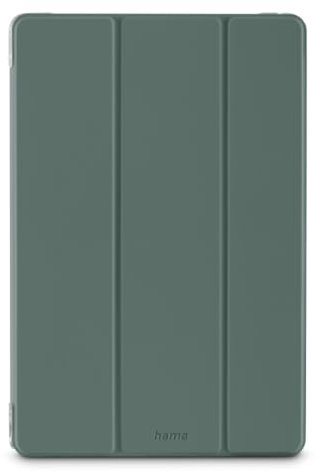 Hama Tablet Hülle für Samsung Galaxy Tab A9 Plus 11 (stoßfeste Schutzhülle für Galaxy A9+ mit Standfunktion, schlanker Tablet-Schutz mit transparenter Rückseite, EIN-/Ausschalten automatisch) grün