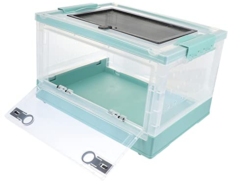 Yardwe Kleintierkäfig 1 Satz Terrarium meerschweinchen käfig Klettern Chinchilla Eichhörnchen Käfig Igel Container Plastik Faltbarer Käfig
