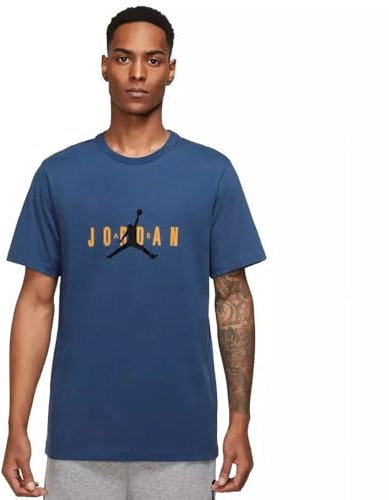 Nike Men's Dm1462 T-Shirt, Blue, M
