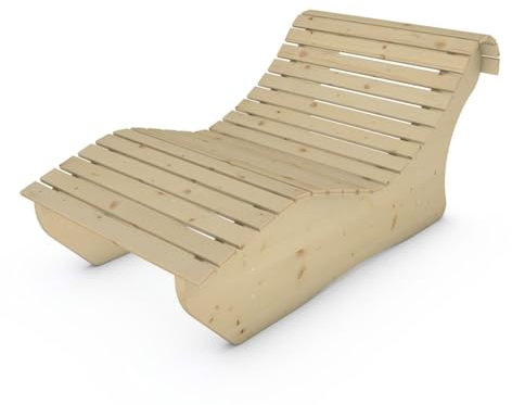 TUGA - Holztech Relaxliege Heiner Gartenliege 90cm Fichte