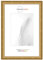 Duisburger-Rahmen24 Cadre photo en bois massif Rétro 50 x 60 cm en Or | Verre synthétique antireflet | Cadre pour affiches | Puzzle | collage DR059