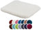 liebling Superior Badteppich mit Anti-Rutsch-Beschichtung, 100% Polyester (Mikrofaser), 50 x 45 cm, 30 Grad waschbar, Fußbodenheizung geeignet, Farbe: Creme