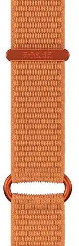 Polar Armband mit Klettverschluss, orange, Größe M/L, 22 mm