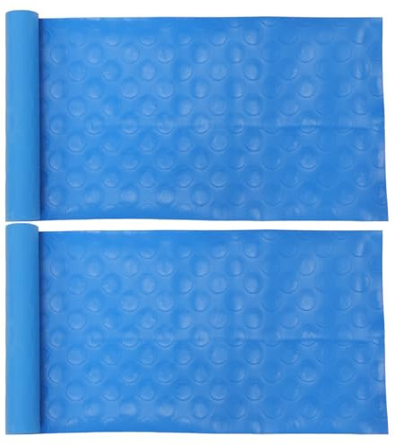 Happyyami 2 Stück Große Schwimmbadleitermatte Schützende rutschfeste Pool-Stufenunterlage Mit Textur Schützende Leiterunterlage Für Oberirdische Schwimmbeckenauskleidung Und Treppen