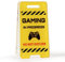 Funny Warning Gaming In Progress Sign Desk Sized Do Not Disturb Mini Sign Game Room Decorations for Boys Man Cave Funny Clips Birthday Gaming Party Christmas Gifts