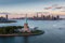 Puzzle für Erwachsene, 1000 Teile, Freiheitsstatue bei Sonnenuntergang, New York City, NYC, Foto, Familie, lustig, herausfordernd, Urlaubspuzzle, Geschenk