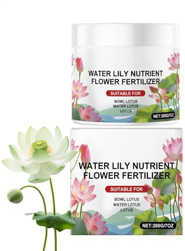 Pond Water Lily Nutrient, 200g Natural Flowering Fertilizer, Enriching Growth Formula, Easy Aquarium Cultivation, (, 1 Pack), Ideal for Backyard & Park Ponds