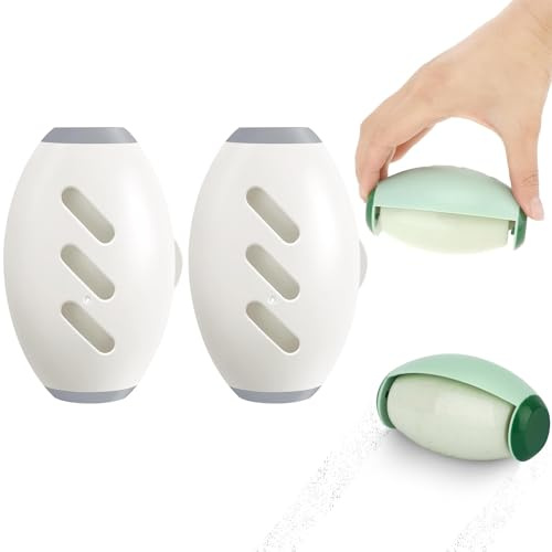 Tragbar Fusselroller,2 Stück Wiederverwendbare Fusselrolle,Waschbarer Reusable Lint Roller,Tierhaarentferner Fusselrolle,Wiederverwendbarer Gel-Fusselroller,für Tierhaare Kleidung (Weiß)