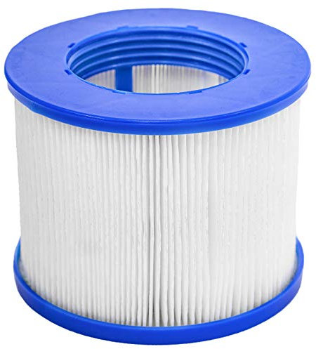 CosySpa Hot Tub Replacement Filters | Standard or Screw-In [Pack of 1, 6 or 12] Water Filter for Spa Maintenance - Compatible with a Range of Hot Tub Systems (Screw In, Pack of 1)