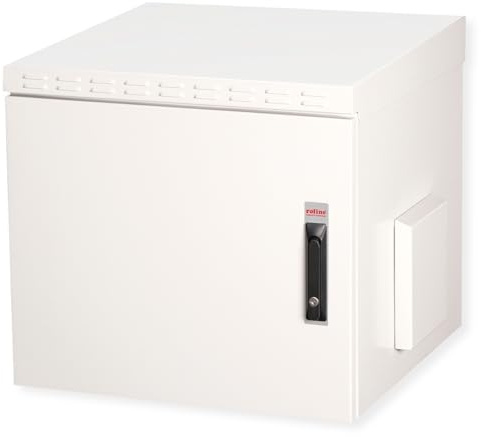 ROLINE 19-Zoll Wandgehäuse Pro 9 HE, 600x600 BxT IP55 Outdoor grau