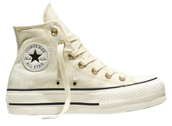 Converse CTAS�Lift�Hi GOLDEN View EGRET Black 37.5
