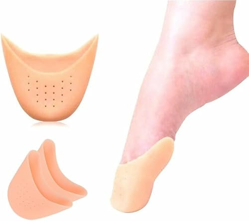 Zehenschutz aus weichem Silikongel für Ballettschuhe, Zehenschutz mit atmungsaktivem Loch, sofortige Kühlung und Beruhigung, Ballett-Spitzenschuhe, High Heels, Zehenkappen für Damen und Mädchen, 1