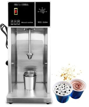 máquina de Helados Máquina licuadora de Helados con Ajuste de Velocidad, máquina mezcladora de Helados DIY, máquina mezcladora de Batidos de Leche