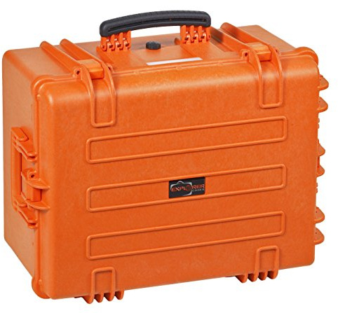 Explorer Fällen 5833 O Wasserdicht Staubdicht Mehrzweck-Schutzhülle mit Schaumstoff und Rollen, orange