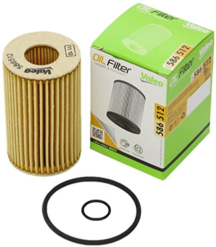 Valeo 586512 Filtro olio, Filtri motore elevati proprietà di filtrazione, durevolezza, applicazione facile e precisa