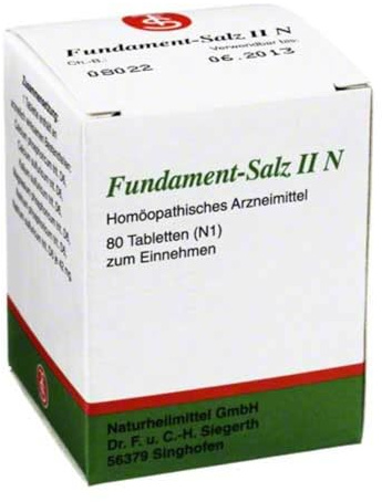 FUNDAMENT-Salz II N Tabletten 80 St